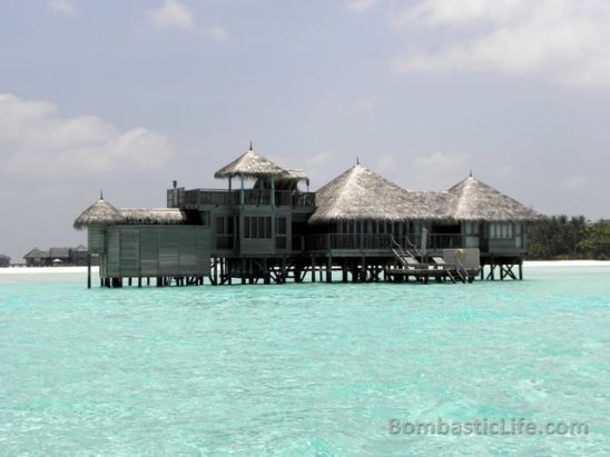 Crusoe Residence at Soneva Gili by Six Senses in the Maldives.