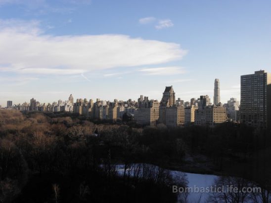 View from our Premiere Suite at The Ritz Carlton New York, Central Park – New York, NY.