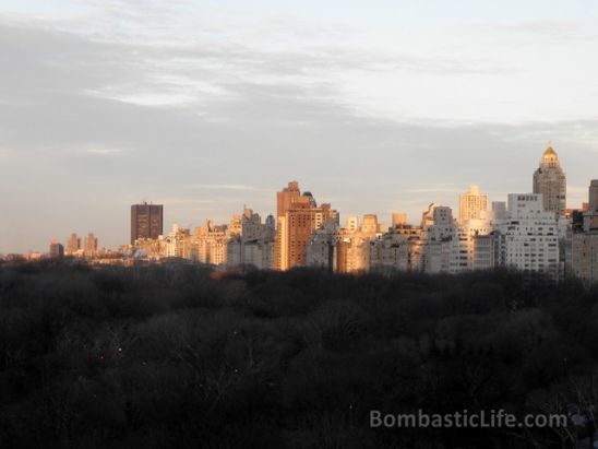 View from our Premiere Suite at The Ritz Carlton New York, Central Park – New York, NY.