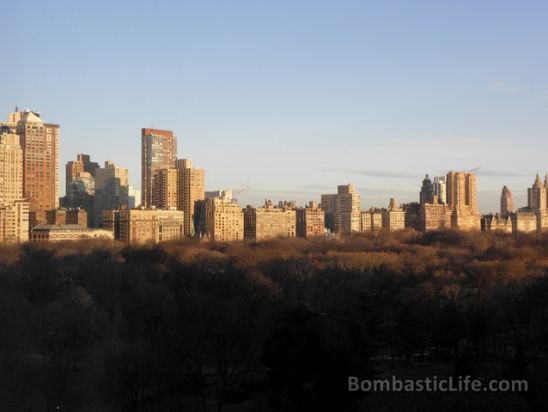 View from our Premiere Suite at The Ritz Carlton New York, Central Park – New York, NY.