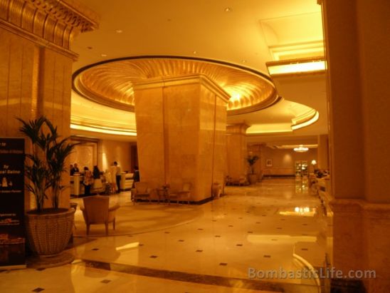 Reception area of the Emirates Palace - Abu Dhabi, UAE