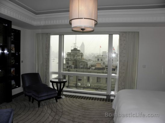 Bedroom of a Grand Deluxe Suite at the Peninsula Hotel - Shanghai, China