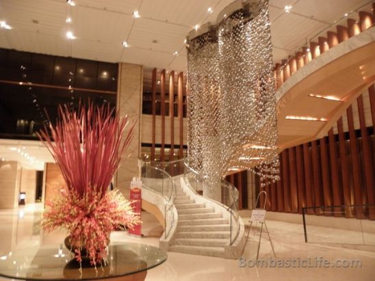 Lobby of Marco Polo Parkside Hotel - Beijing, China