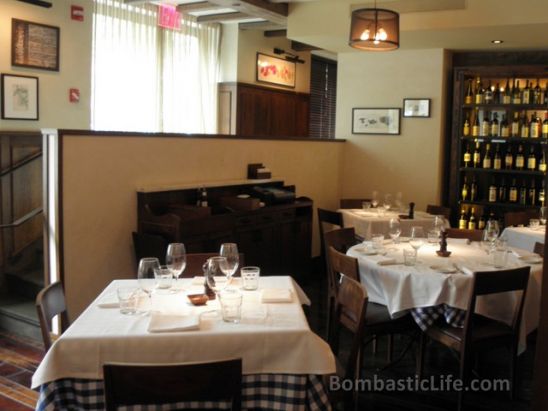 Maialino Italian Restaurant at Gramercy Park Hotel in New York.