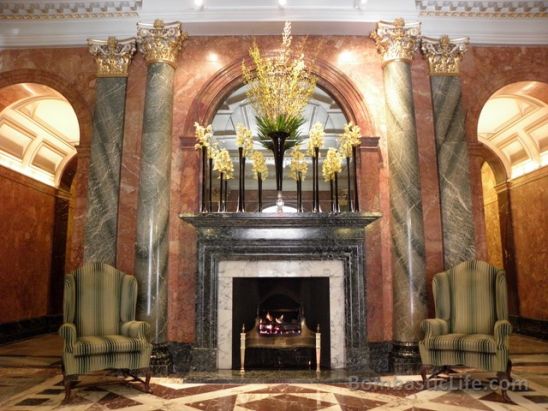 Lobby at the Mandarin Oriental Hotel Hyde Park - London, England