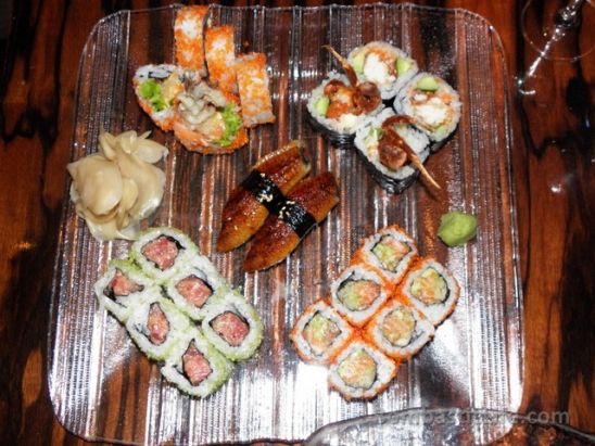 Sushi Rolls - Albemarle, Prawn Tempura, Spicy Tuna, Soft Shell Crab and Unagi Sushi