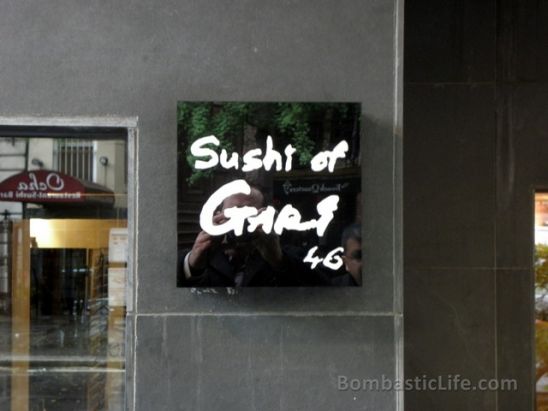 Sushi of Gari 46 in New York. 