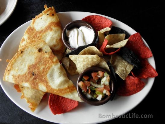 Jerk Chicken Quesadilla at One Trick Pony in Grand Rapids, MI.