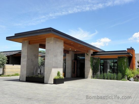 Entrance to Bardessono Hotel - Napa Valley, CA
