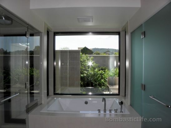 Bathroom of Suite 101 at Bardessono Hotel - Napa Valley, CA