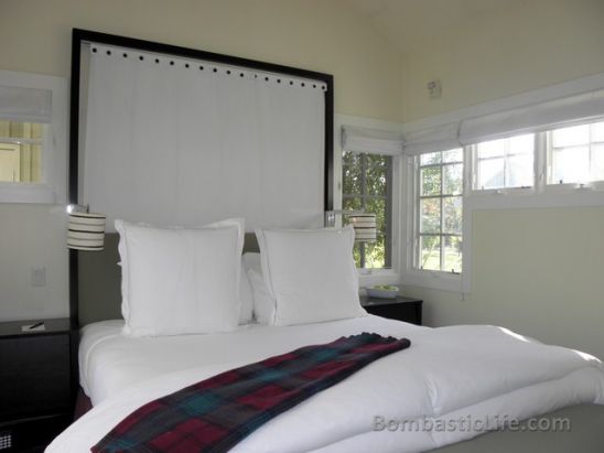 Bedroom Suite#2 at The Carneros Inn in Napa Valley, CA.