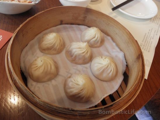 Special steamed pork dumplings at Din Tai Fung - Hong Kong
