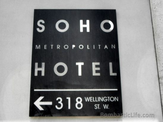 Soho Metropolitan Hotel – Toronto, Ontario
