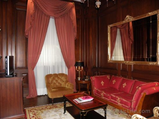 Living Room of the Nesbitt-Thompson Suite at Hotel Le St. James - Montreal, Quebec