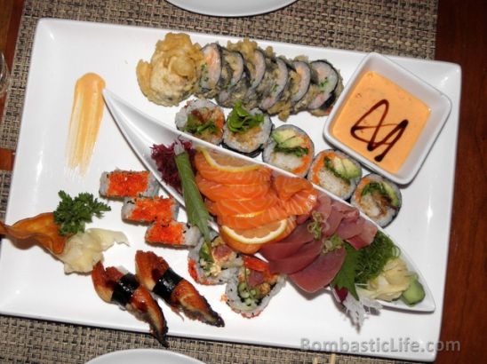 Sushi and Sashimi from Kaizen Sushi Restaurant - Montreal, Quebec