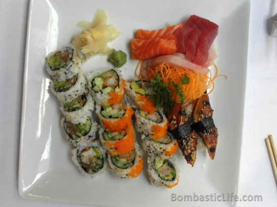 Hamachi, Maguro, Syake, Unagi, Tempura Maki, Aloha Maki and Spire Roll Maki at Sho Dan Sushi Restaurant - Montreal, Quebec