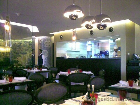 Interior of Viaggio Italian Restaurant - Kuwait
