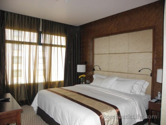 Master Bedroom of a Grand Tower Suite at Sheraton Saigon Hotel and Towers - Ho Chi Minh City, Vietnam