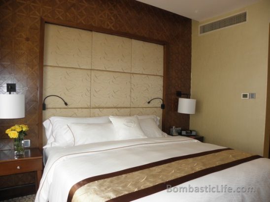 Master Bedroom of a Grand Tower Suite at Sheraton Saigon Hotel and Towers - Ho Chi Minh City, Vietnam