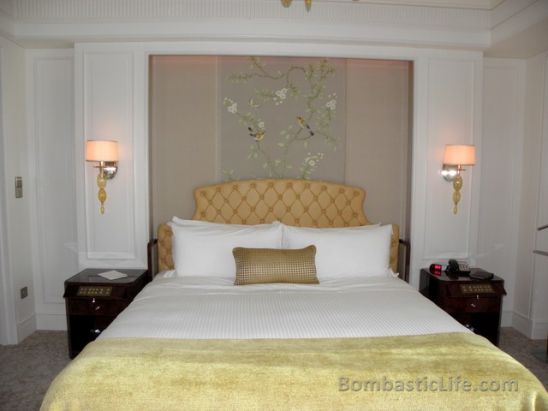 Executive Deluxe Suite Bedroom at St. Regis Hotel - Singapore