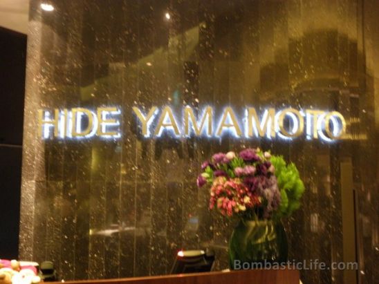 Hide Yamamoto Japanese Restaurant - Singapore