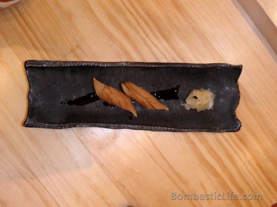 Unagi Sushi at Hide Yamamoto Japanese Restaurant - Singapore