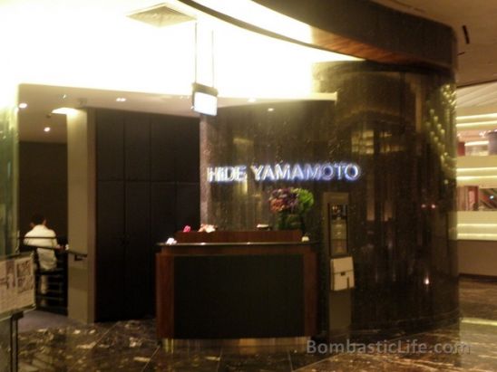 Hide Yamamoto Japanese Restaurant - Singapore