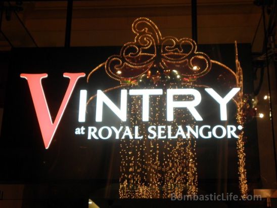 Vintry Wine Bar - Singapore