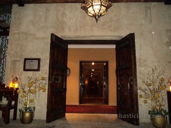 Entrance to Bab Al Shams Desert Resort - Dubai, UAE.