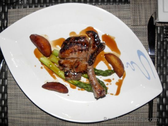 Grilled Pork Rack at LaBrezza Italian Restaurant – Singapore