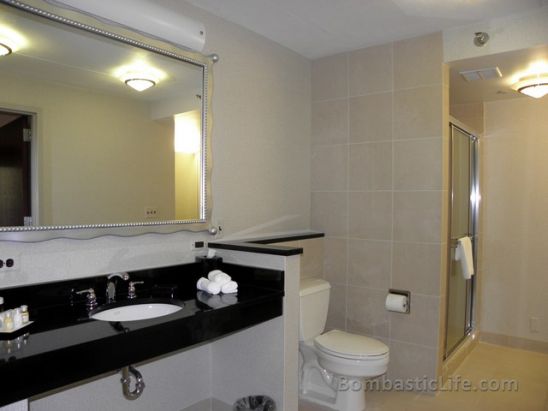 Bathroom of a Luxury Suite at the Summerset Inn - Troy, MI