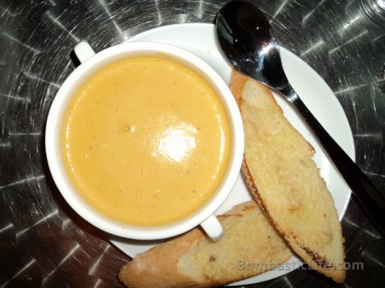 Carrot and Ginger Soup at Baking Tray Cafe - Sharq, Kuwait