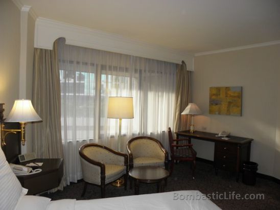 Bedroom of the Minila Suite at the Mandarin Oriental  Manila