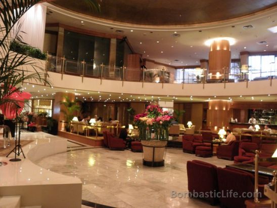 Lobby of the Mandarin Oriental - Manila, Philippines