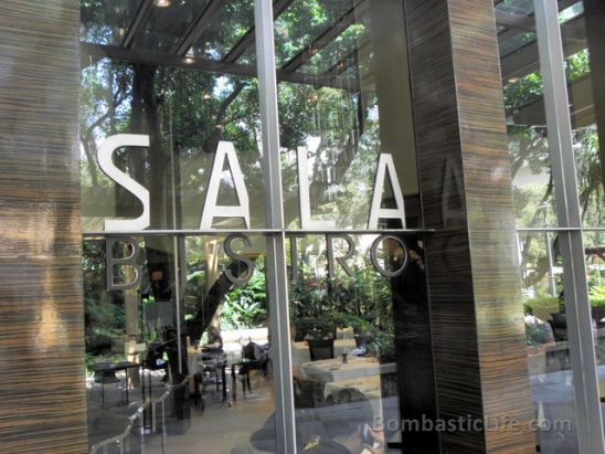 Sala Bistro in Manila, Philippines.