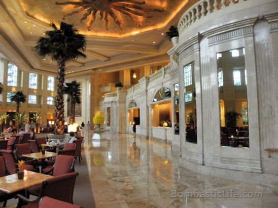 Lobby of the Peninsula Hotel - Manila, Philippines