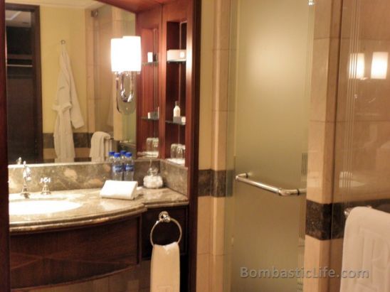 Bathroom of our Suite at the Peninsula Hotel - Manila, Philippines