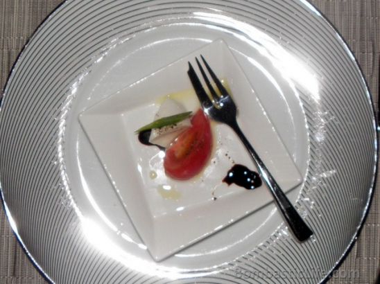 Caprice with mozzarella, tomato and basil at Rima Italian Restaurant at Shangri-La Resort in Boracay.