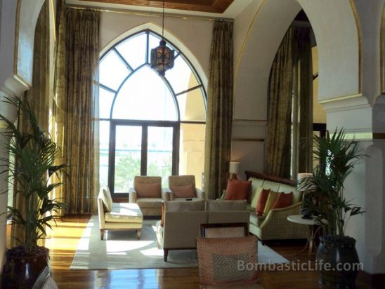 Seating Area in the Lobby of The Palace Hotel - The Old Town - Dubai, UAE