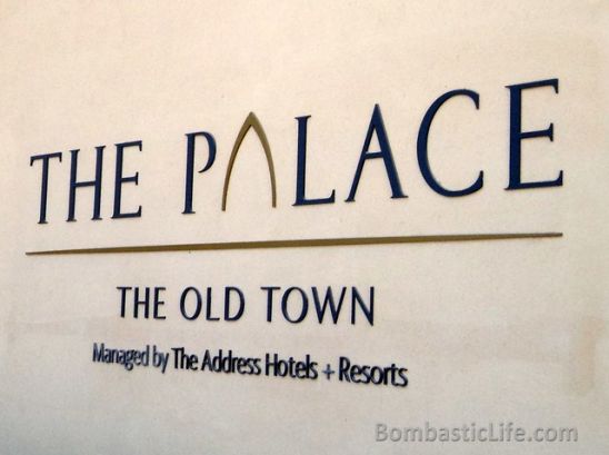 The Palace - The Old Town - Dubai, UAE