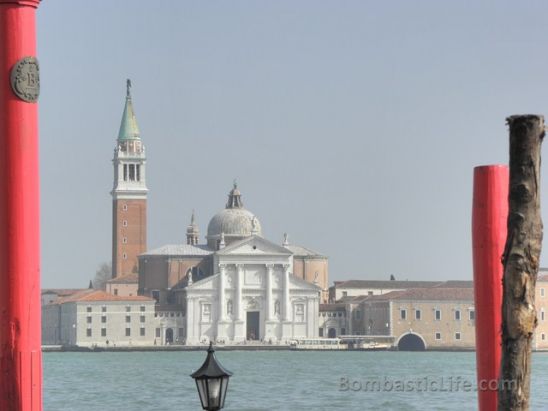 View from De Pisis Restaurant at Bauer Il Palazzo