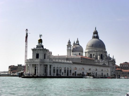 View from De Pisis Restaurant at Bauer Il Palazzo.