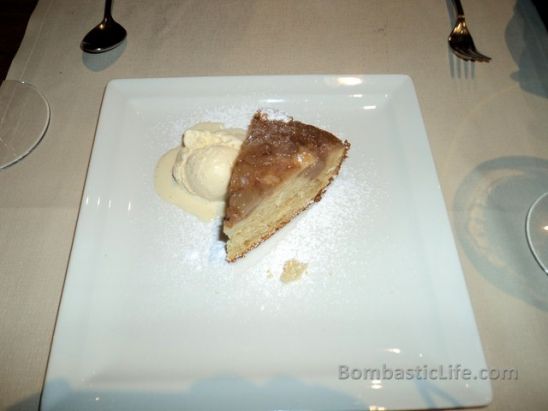 Apple pie at Enoteca San Marco in Venice, Italy.