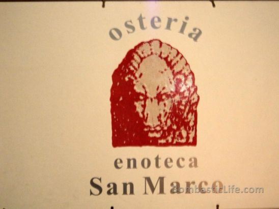 Enoteca San Marco in Venice, Italy.