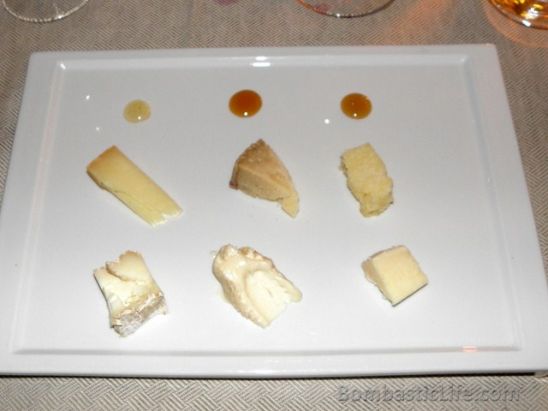 Sheep, Goat and Cow Cheese at Osteria di Passignano