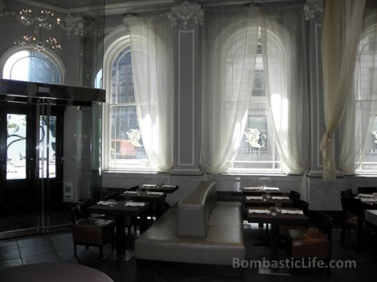 Suite 71 Bar and Restaurant at Le Place D'Armes Hotel & Suites in Montreal.