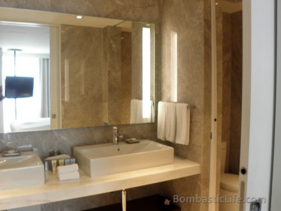 Bathroom of a Thompson Suite at Thompson Hotel in Canada