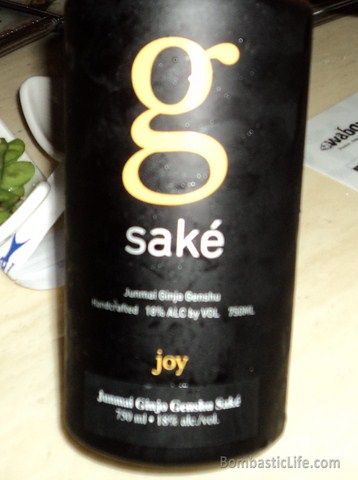 G Sake - An American (Oregon) Sake - BOMBASTIC!