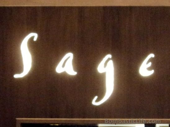 Sage Restaurant at Aria in Las Vegas, NV.