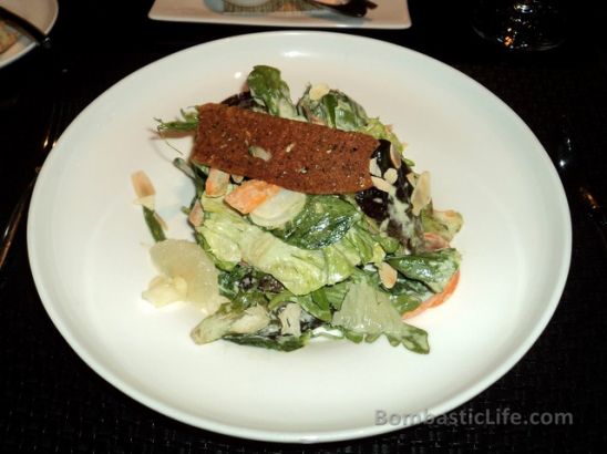 Wild Mix Green Salad at Sage Restaurant in Las Vegas. 